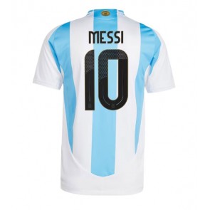 Argentina Lionel Messi #10 Replika Hjemmebanetrøje Copa America 2024 Kortærmet